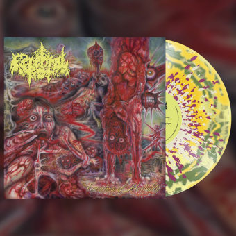 CEREBRAL ROT Excretion Of Mortality LP SPLATTER (VINYL 12"]